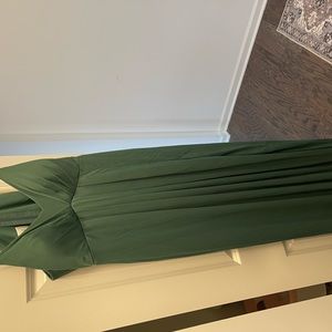 Azazie Green Maternity Bridesmaid Dress Size 12